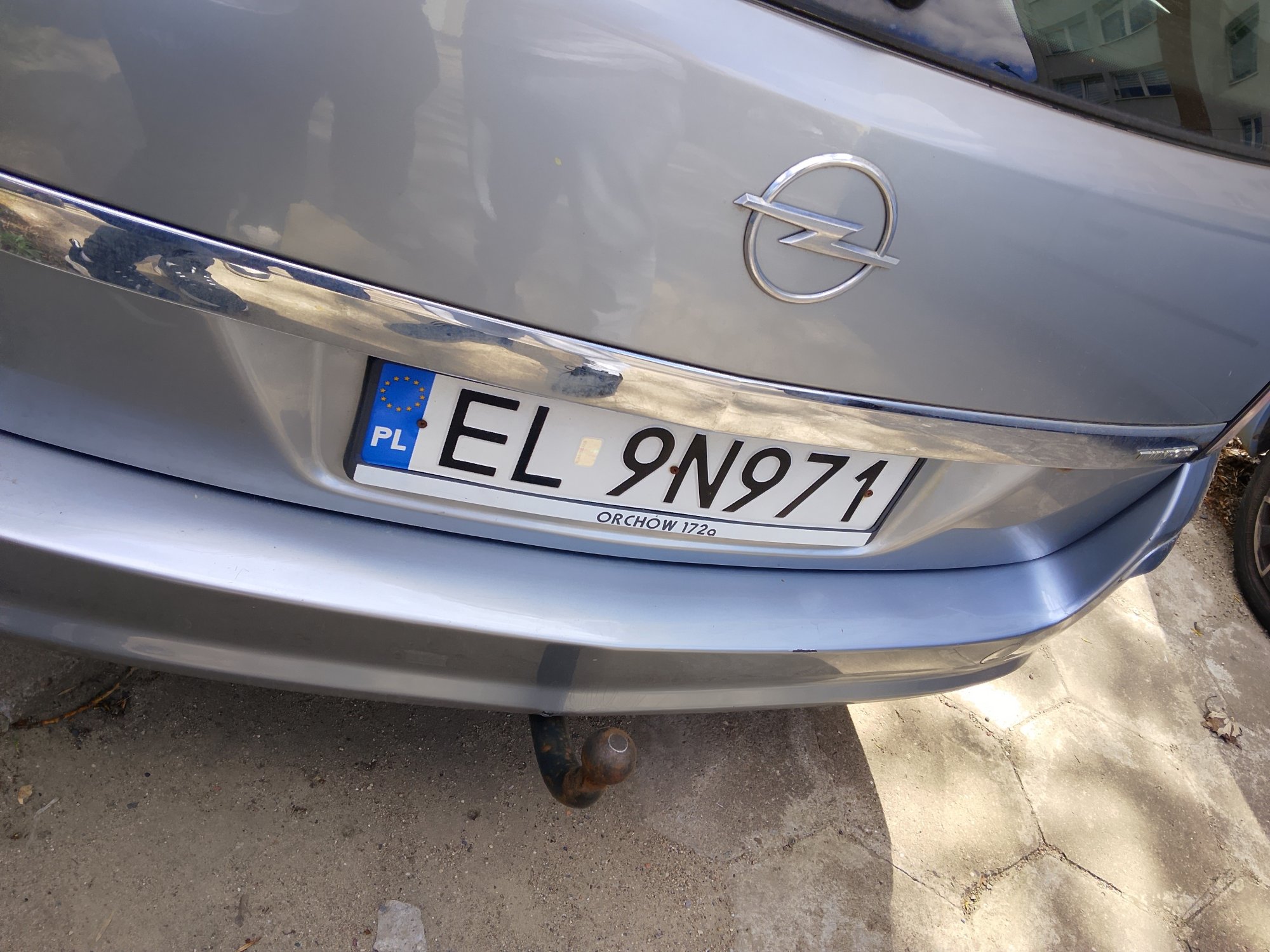 Registreringsnummeret EL 9N971 har OPEL Astra III 1.6 MR`04 E4 Sport - EL9N971