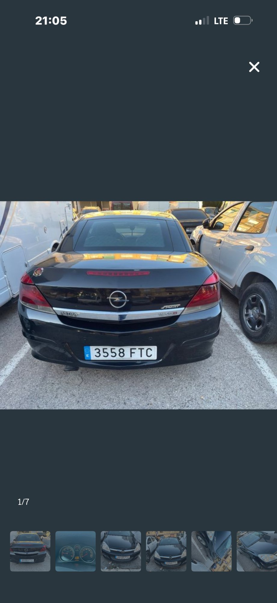 Numer rejestracyjny 3558FTC posiada OPEL ASTRA TWIN TOP Numer rejestracyjny 3558FTC posiada OPEL ASTRA TWIN TOP