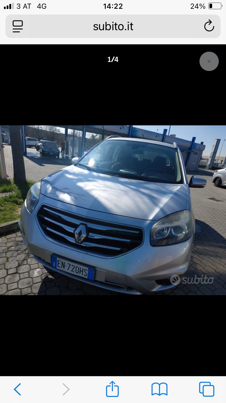 Numer rejestracyjny EN720HS posiada RENAULT Koleos 1a serie