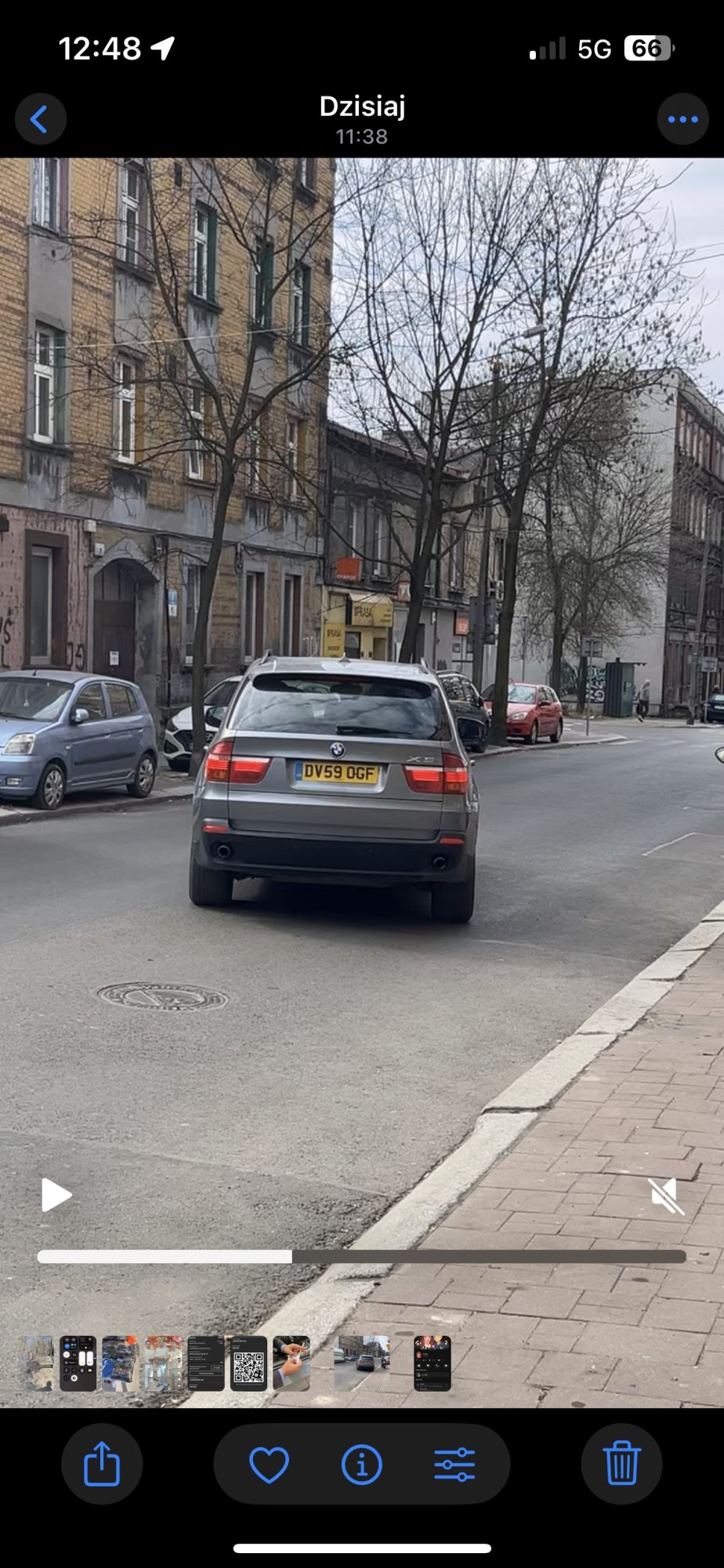 Numer rejestracyjny DV59OGF posiada BMW X5