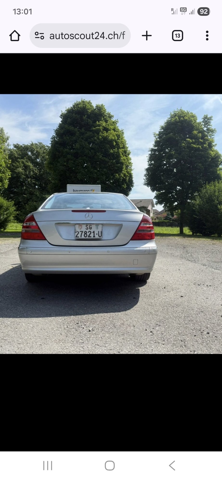 Numer rejestracyjny SG27821U posiada Mercedes-Benz 