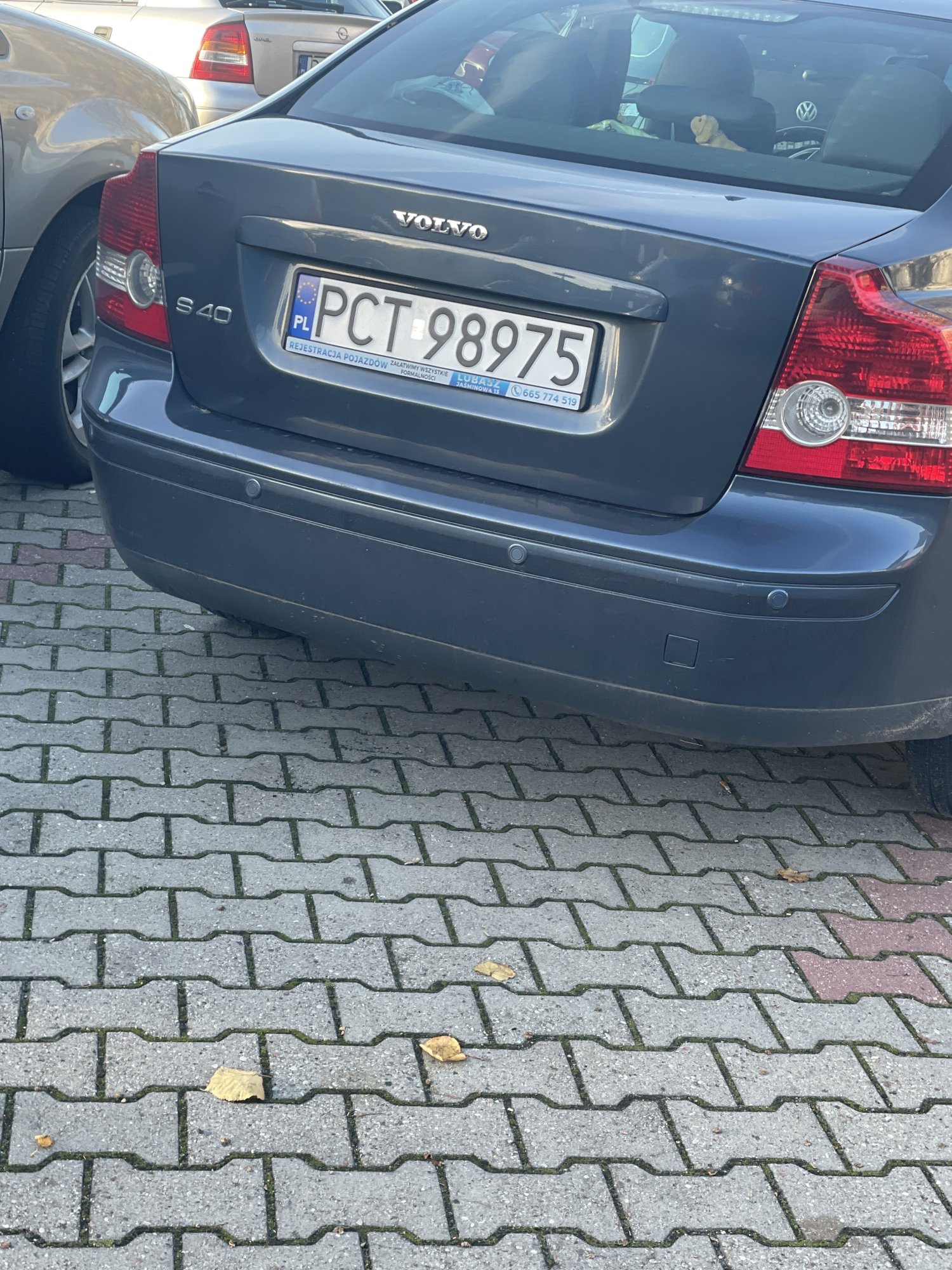 Numer rejestracyjny PCT 98975 posiada VOLVO S40 1.6D - PCT98975