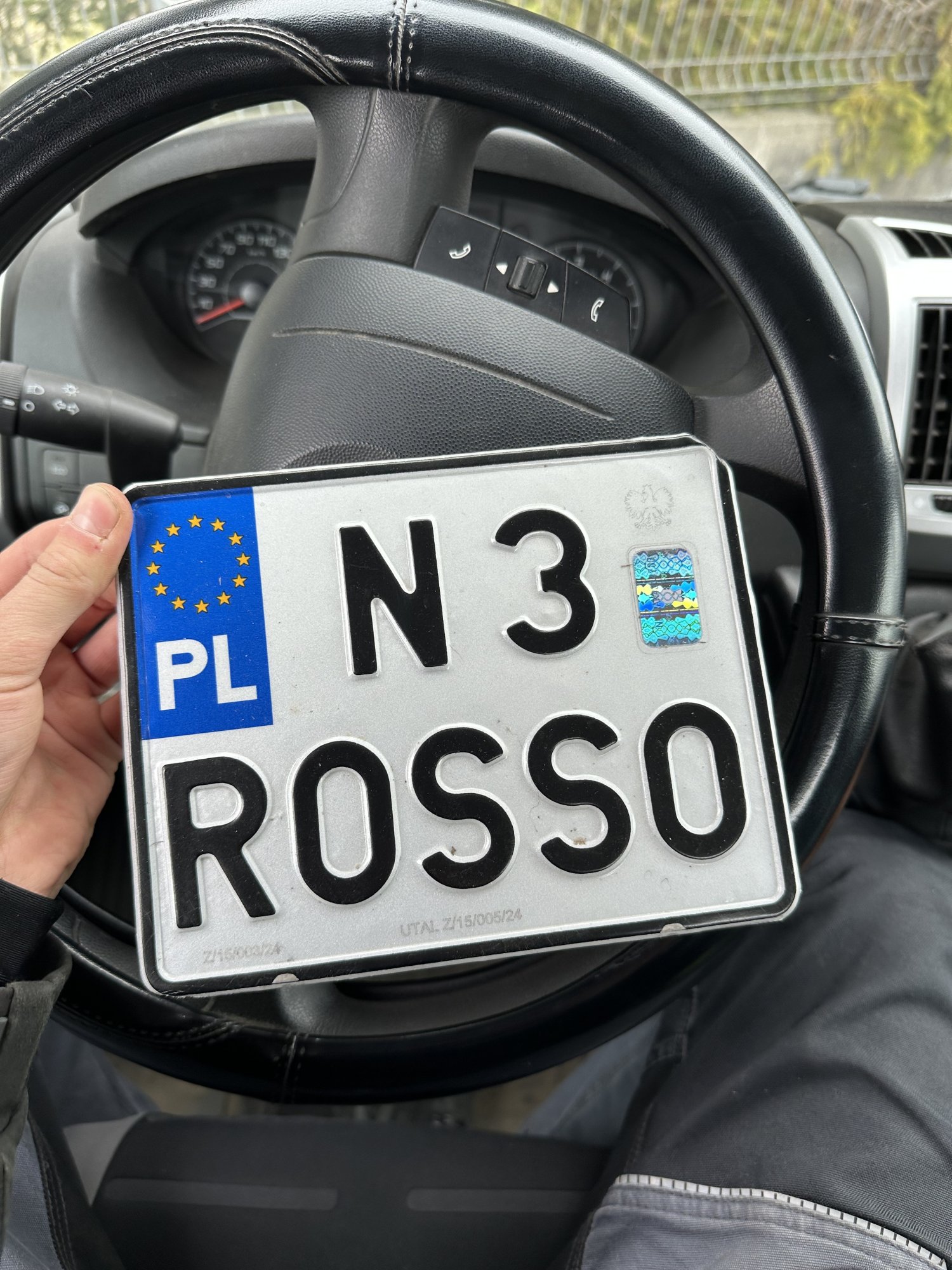 Numer rejestracyjny N3ROSSO posiada DUCATI Sportowe Superbike Panigale V2