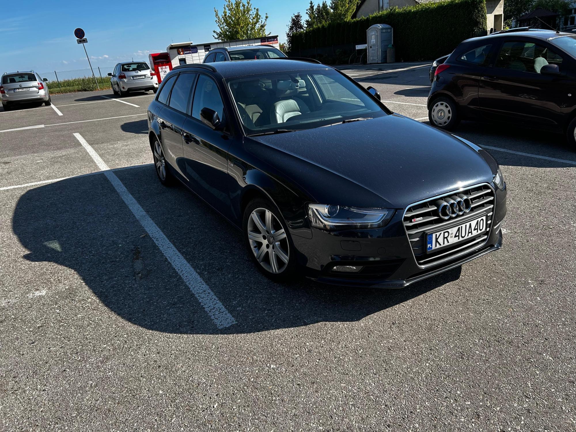 Numer rejestracyjny KR 4UA40 posiada AUDI A4 - KR4UA40 Numer rejestracyjny KR 4UA40 posiada AUDI A4 - KR4UA40