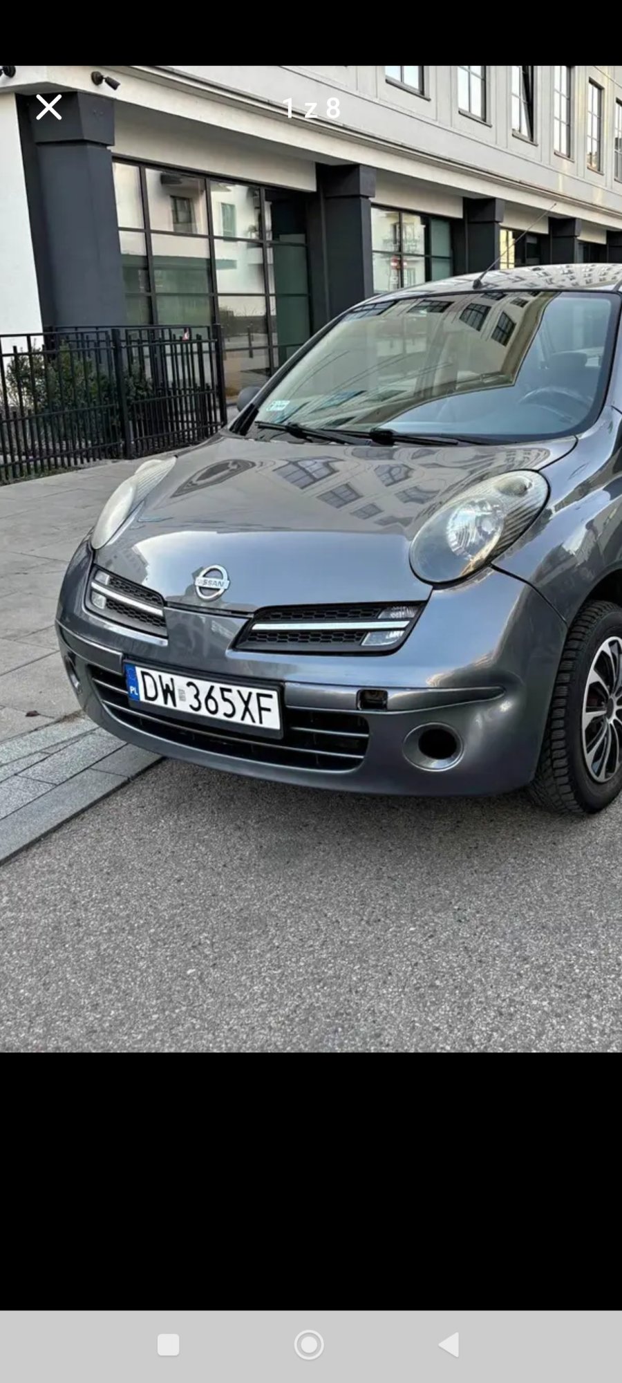 Numer rejestracyjny DW 365XF posiada NISSAN MICRA - DW365XF