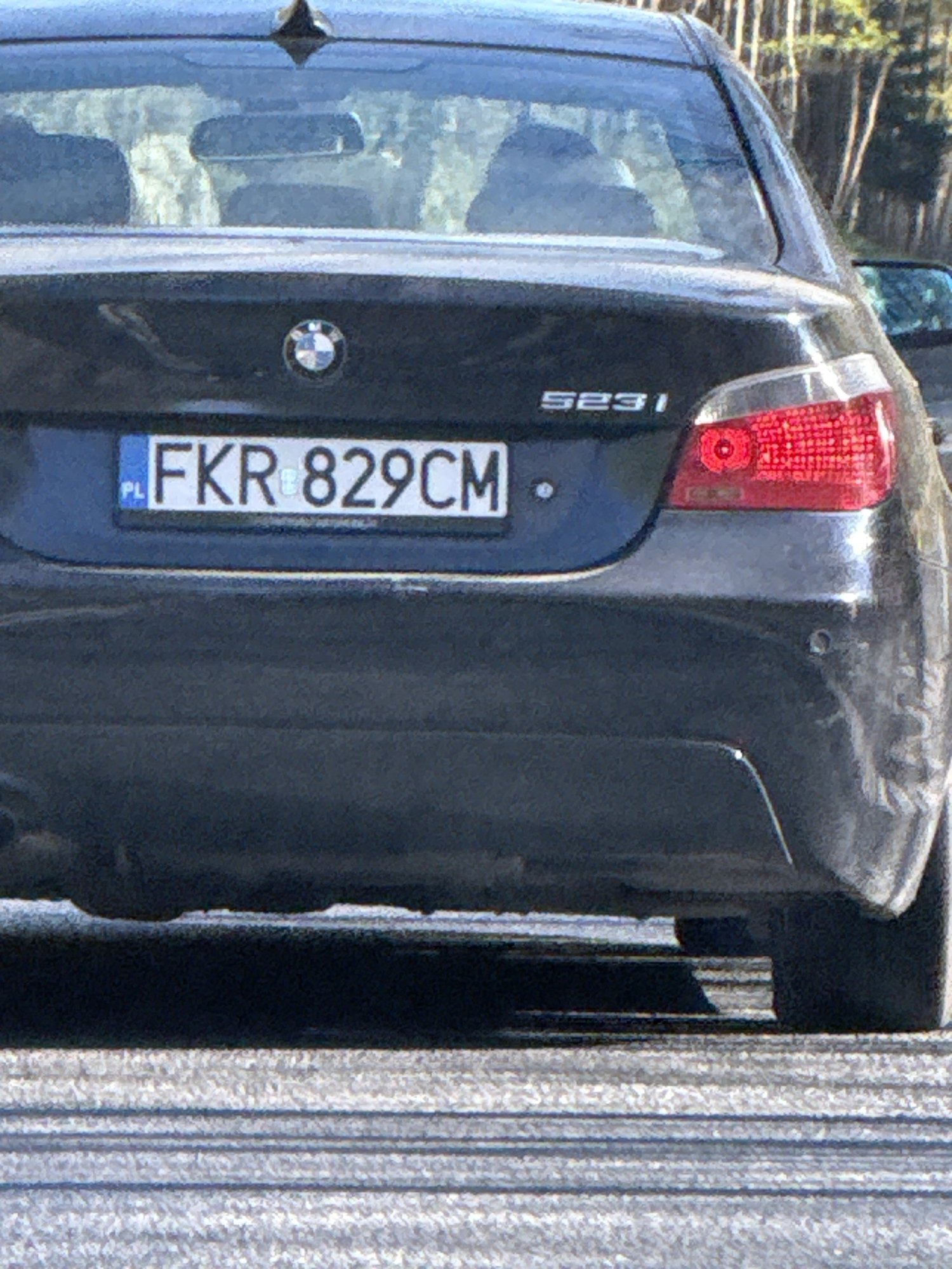 Die Registrierungsnummer FKR 829CM hat BMW 525i MR`03 E4 E60 - FKR829CM