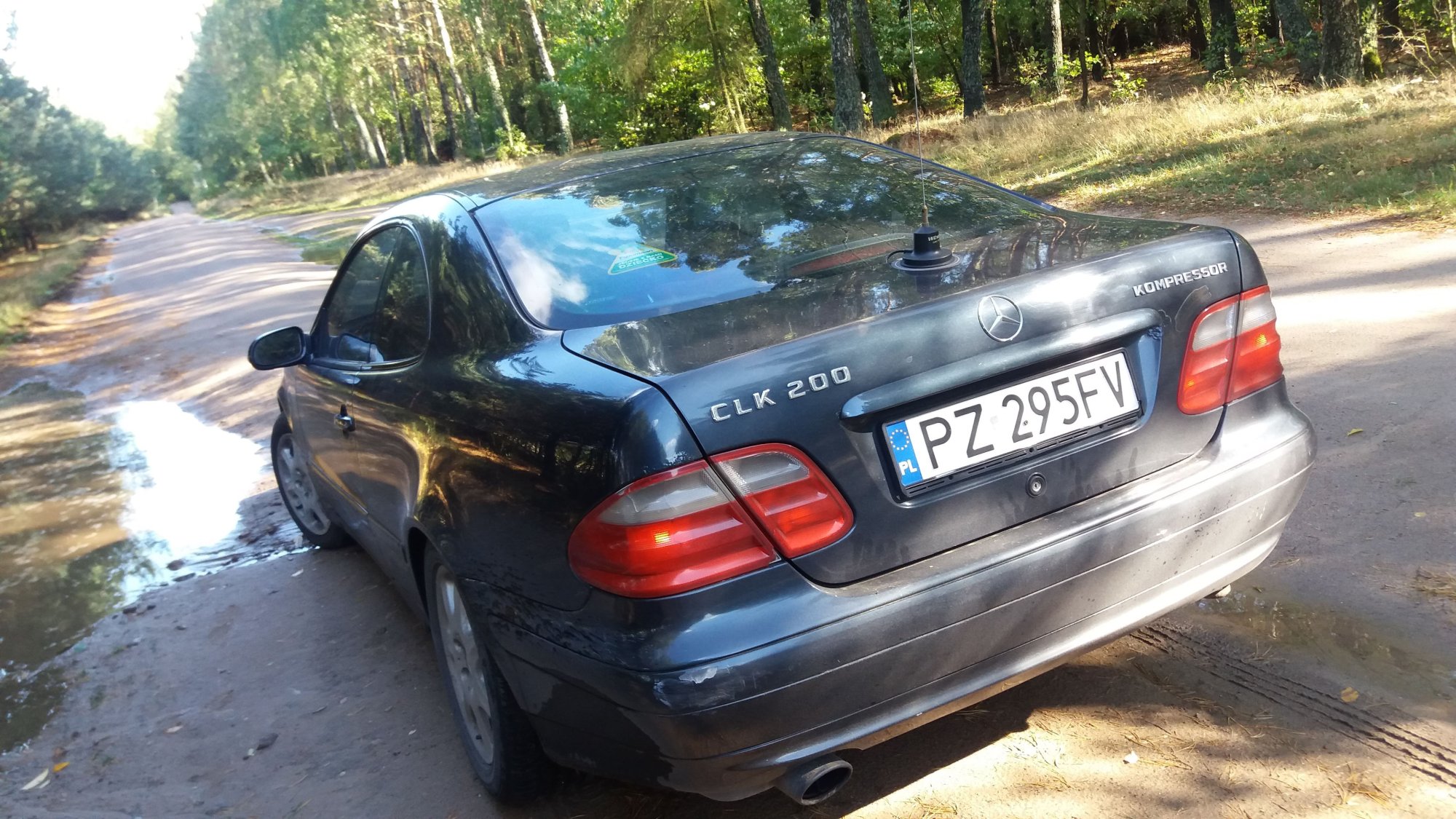 Numer rejestracyjny PZ 295FV posiada MERCEDES-BENZ CLK 200 - PZ295FV