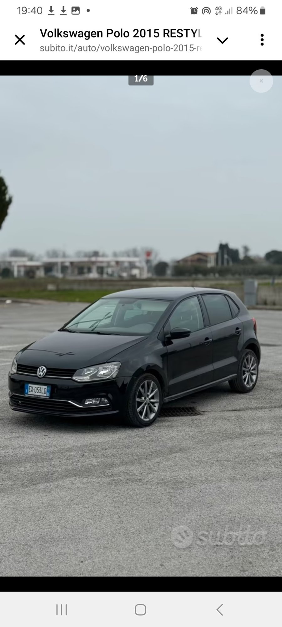 Numer rejestracyjny EX035LD posiada VOLKSWAGEN Sharan 2a serie