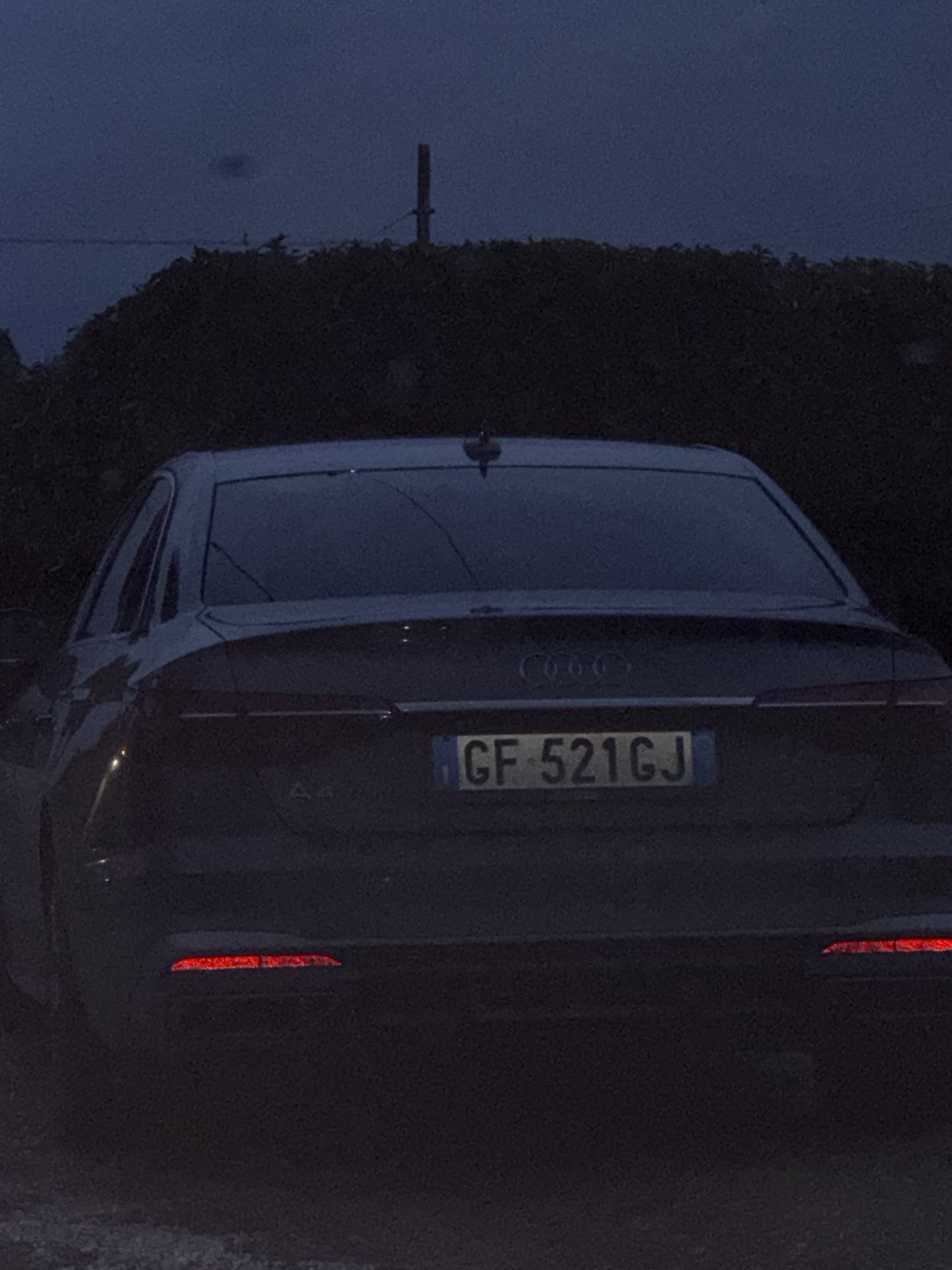 Numer rejestracyjny GF521GJ posiada AUDI A4 5a serie