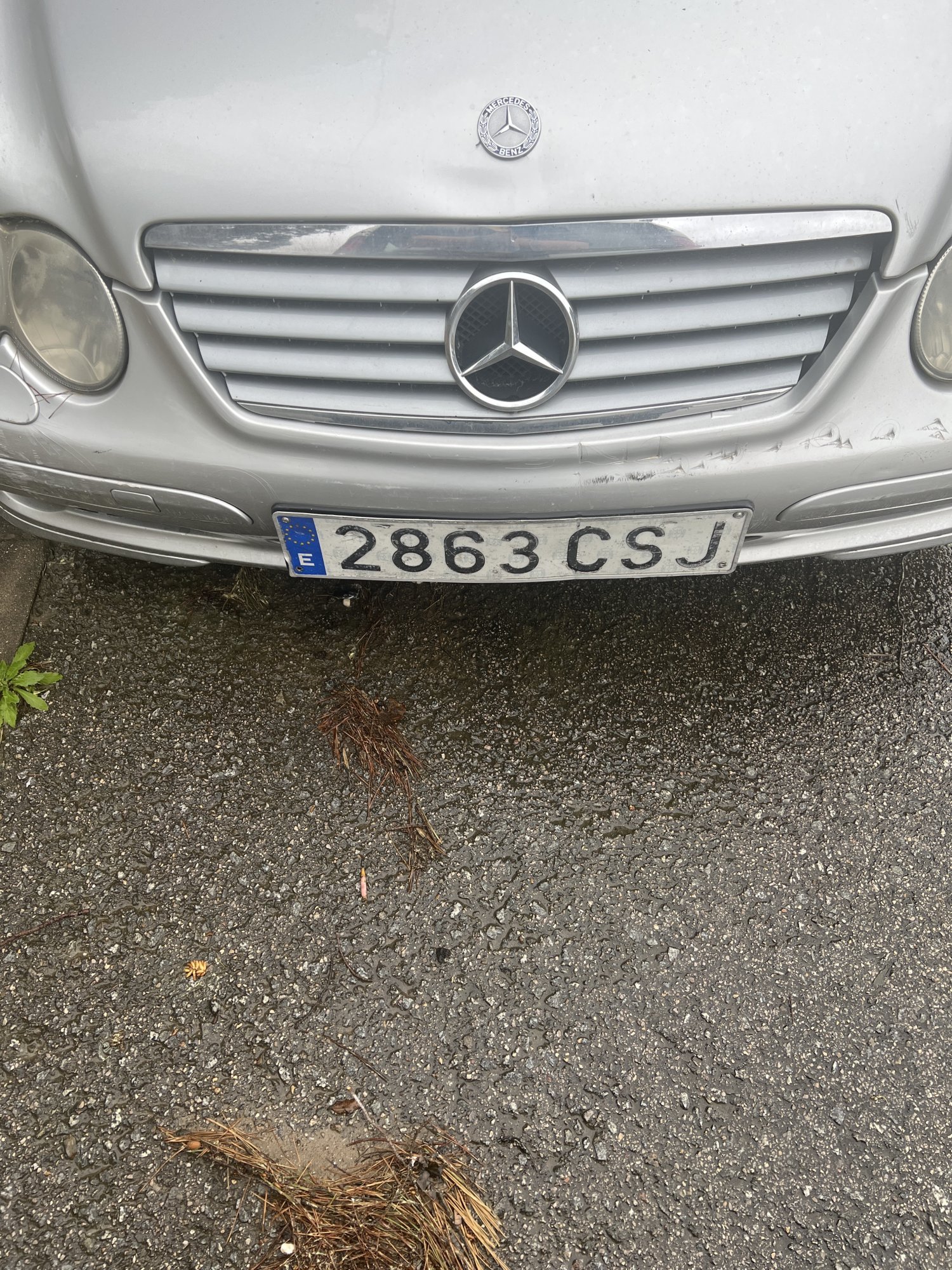 Numer rejestracyjny 2863CSJ posiada MERCEDES C (203)