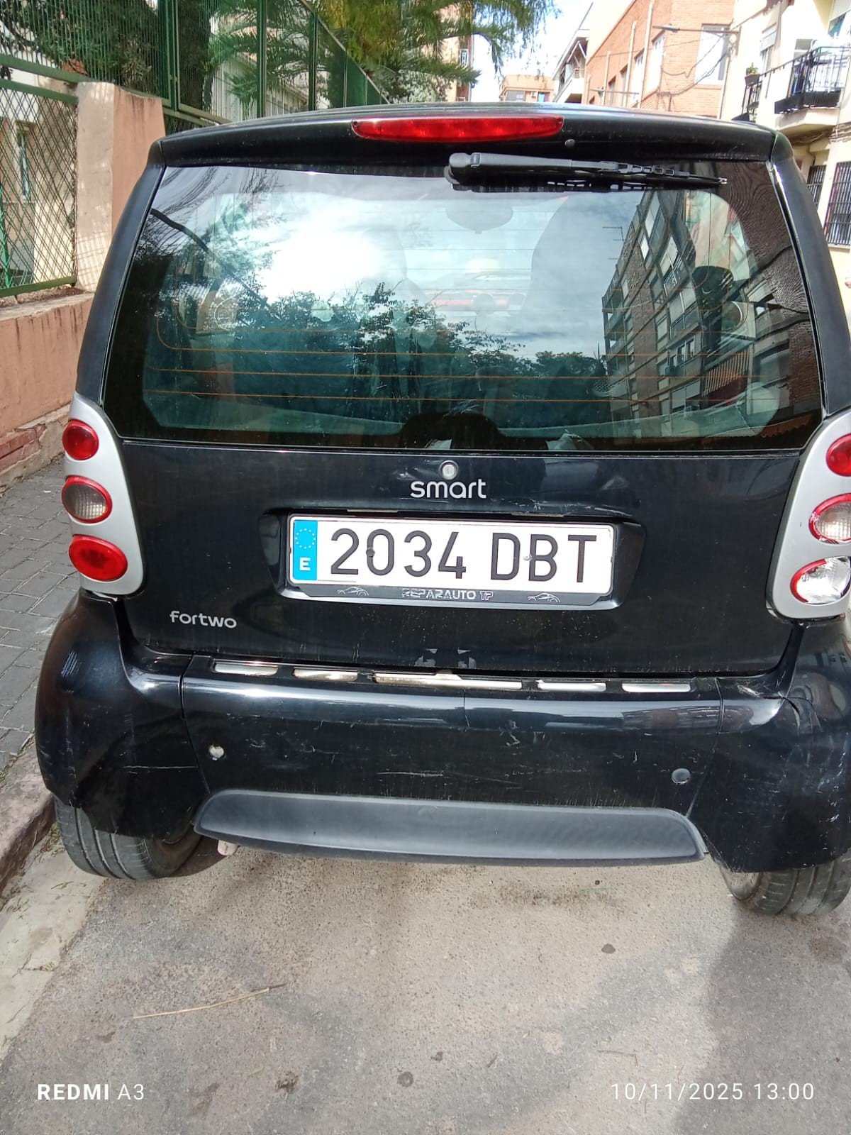 Numer rejestracyjny 2034DBT posiada SMART FORTWO COUPE