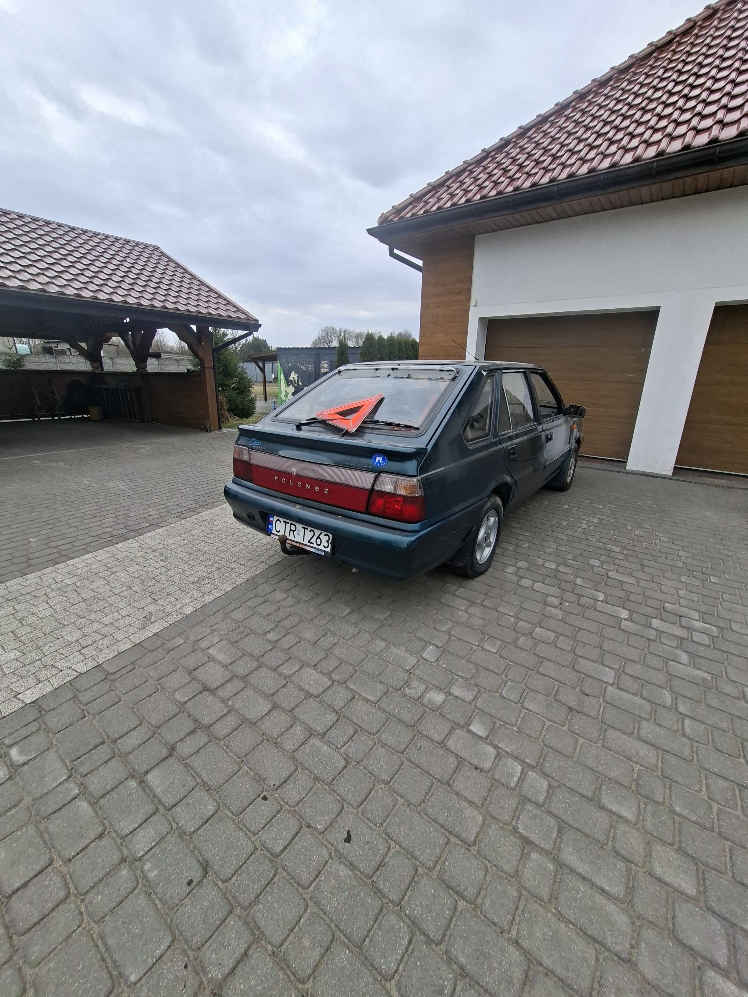 Numer rejestracyjny CTR T263 posiada FSO-WARSZAWA POLONEZ CARO PLUS - CTRT263