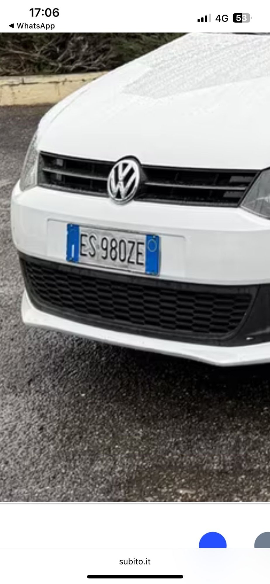 Numer rejestracyjny ES980ZE posiada VOLKSWAGEN Polo 5a serie