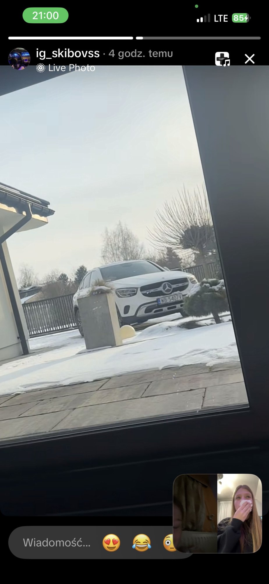 Numer rejestracyjny WB 5407V posiada MERCEDES-BENZ GLC 200 D 4MATIC - WB5407V