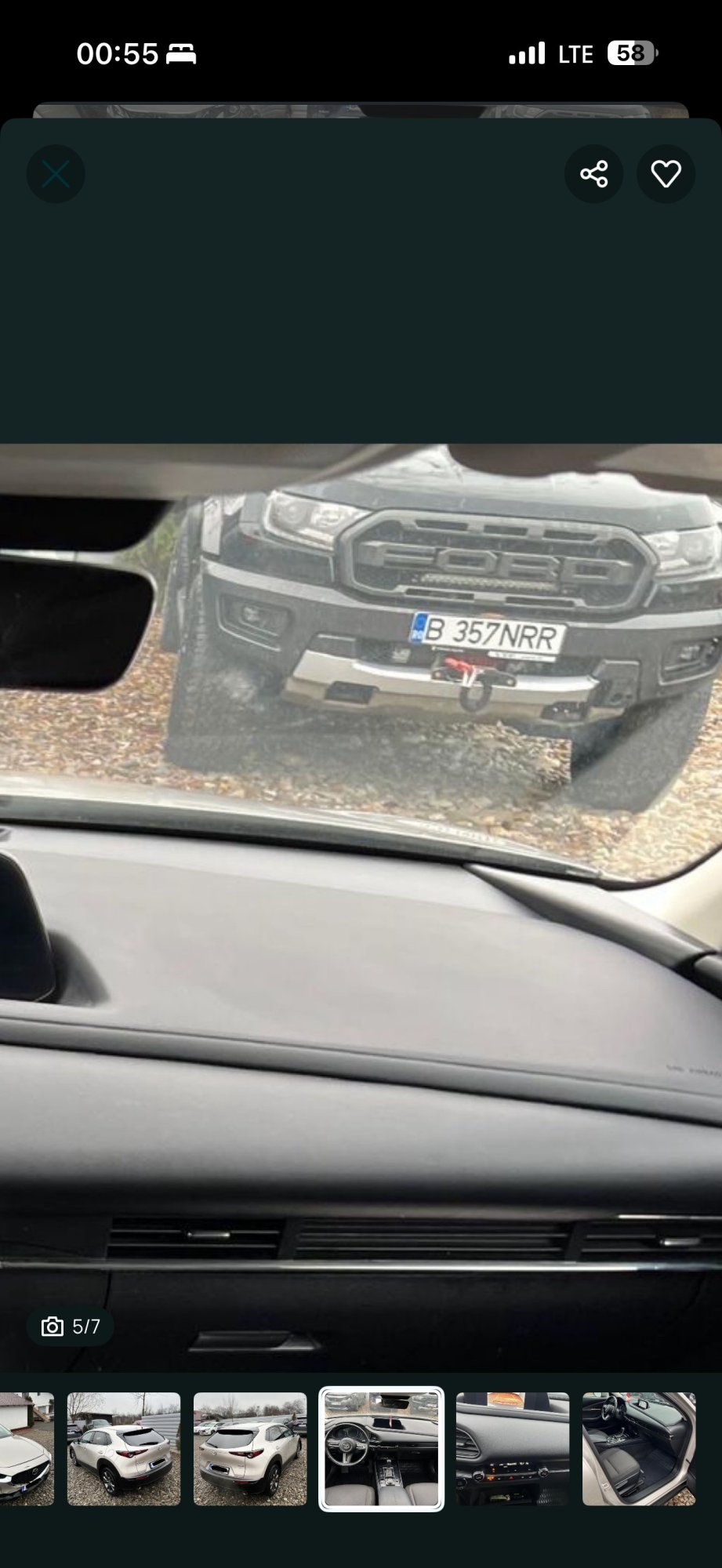 Numer rejestracyjny B357NRR posiada Ford 