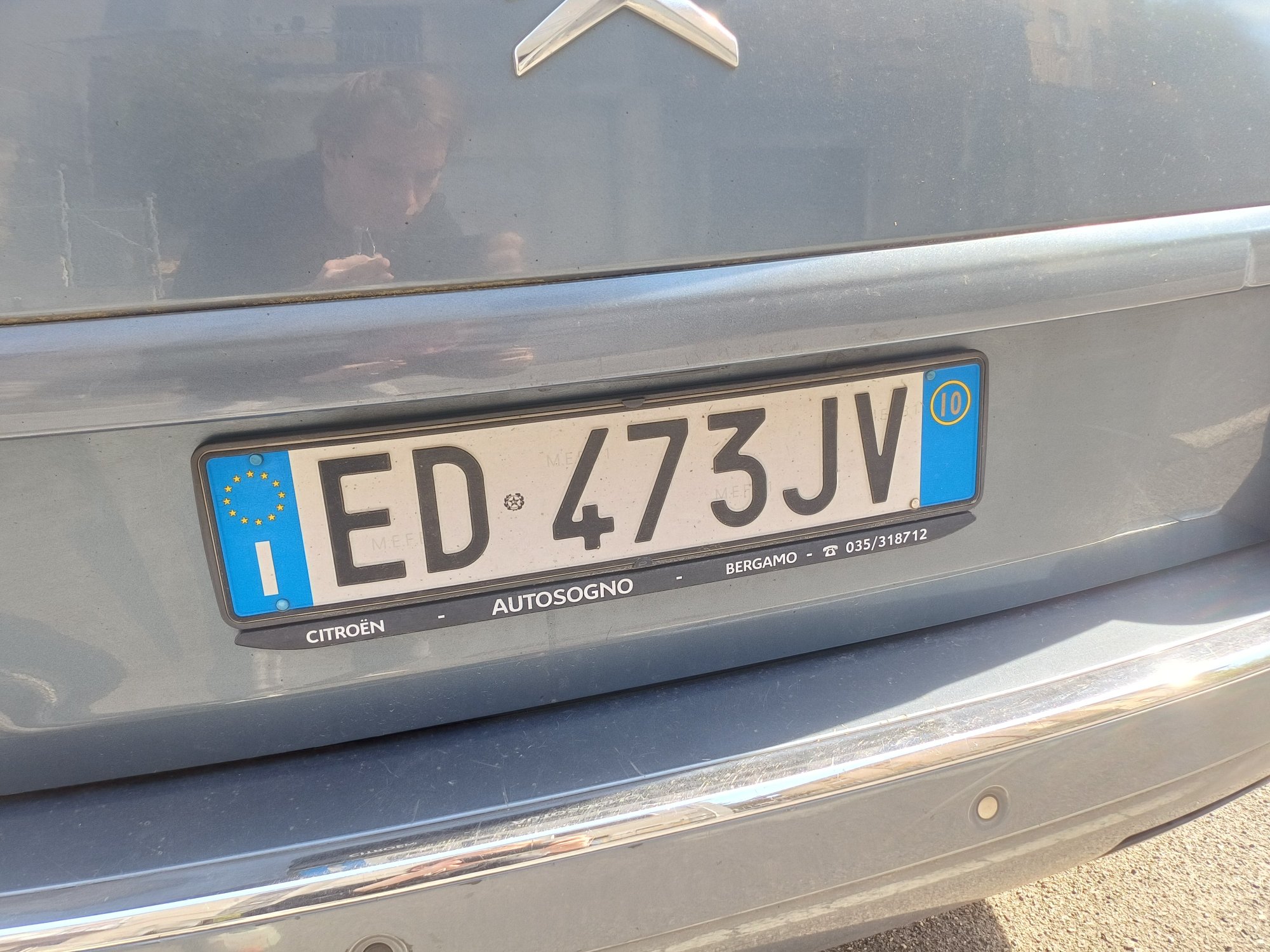 Numer rejestracyjny ED473JV posiada CITROEN C4