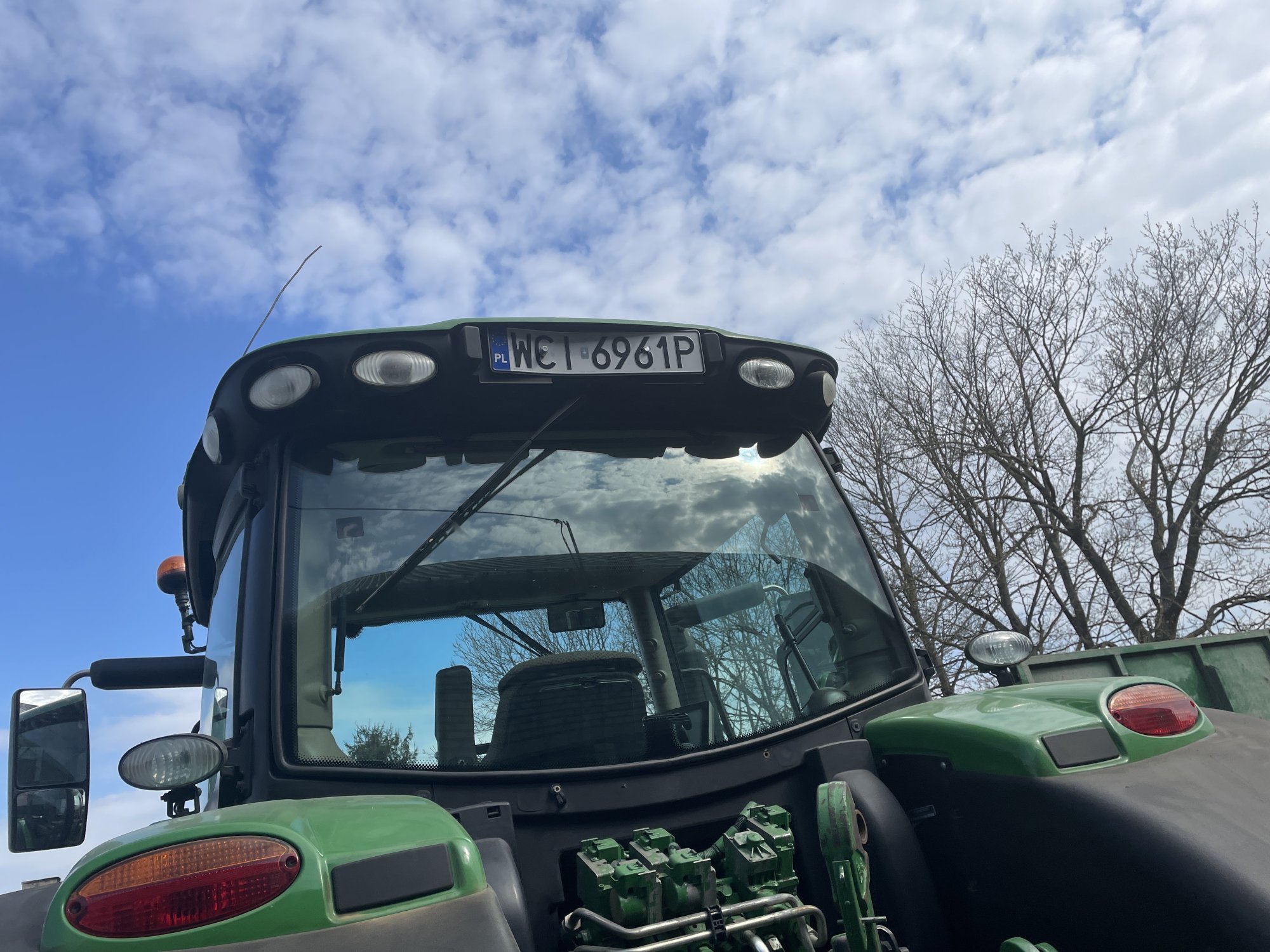 Numer rejestracyjny WCI 6961P posiada JOHN DEERE 6195R L005 - WCI6961P Numer rejestracyjny WCI 6961P posiada JOHN DEERE 6195R L005 - WCI6961P