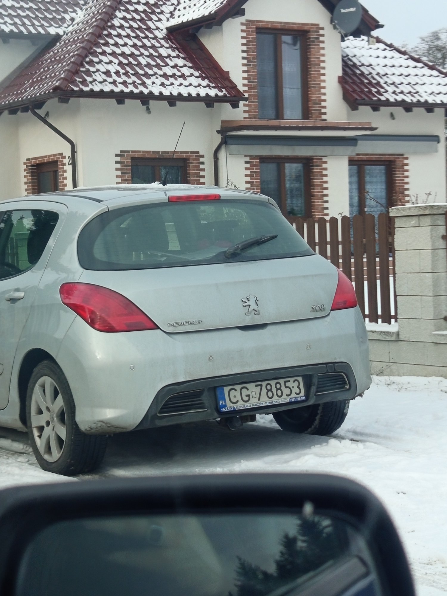 Numer rejestracyjny CG 78853 posiada PEUGEOT 308 HDI MR`11 E5 Access - CG78853