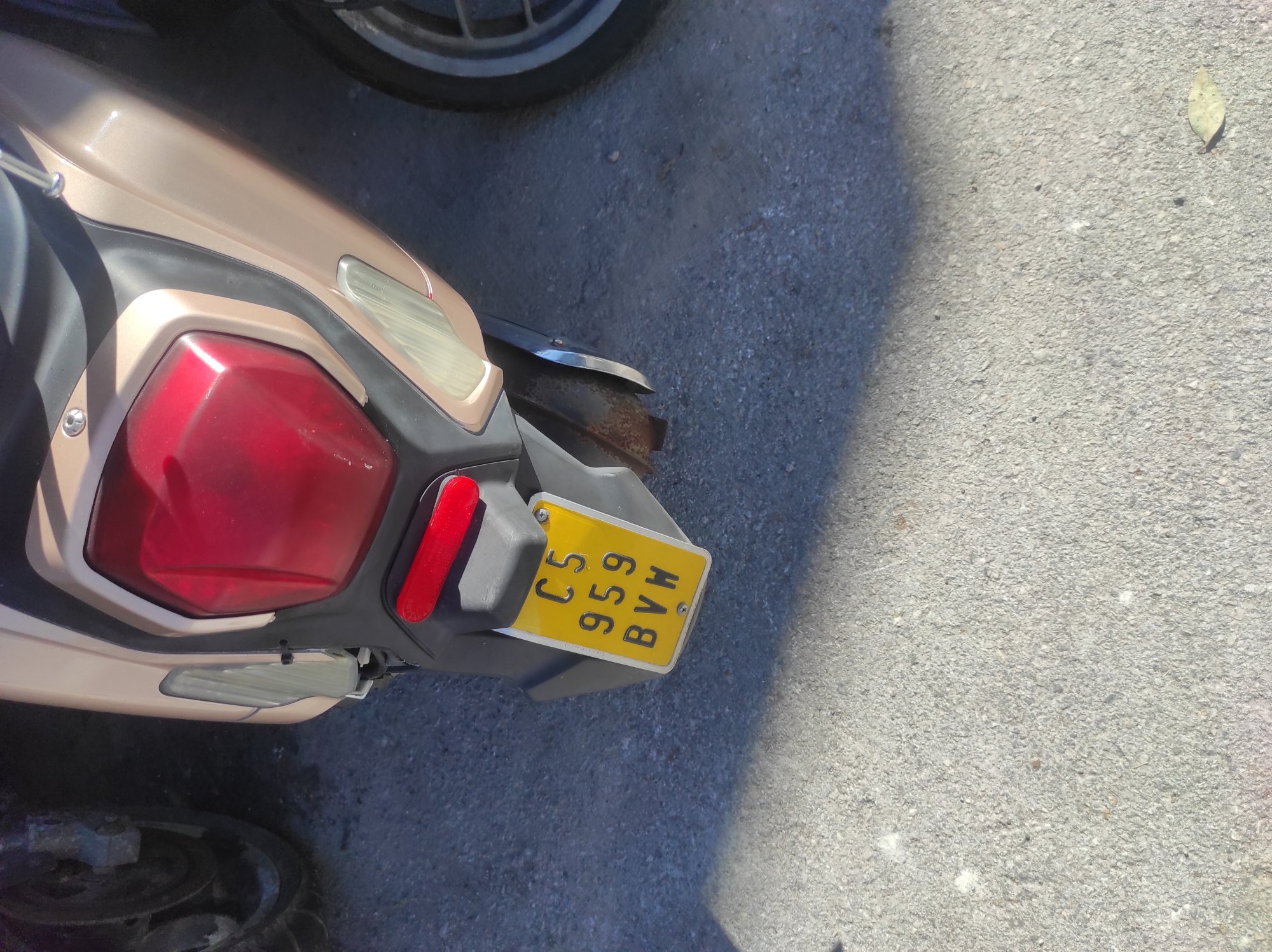 Numer rejestracyjny C5959BVH posiada  