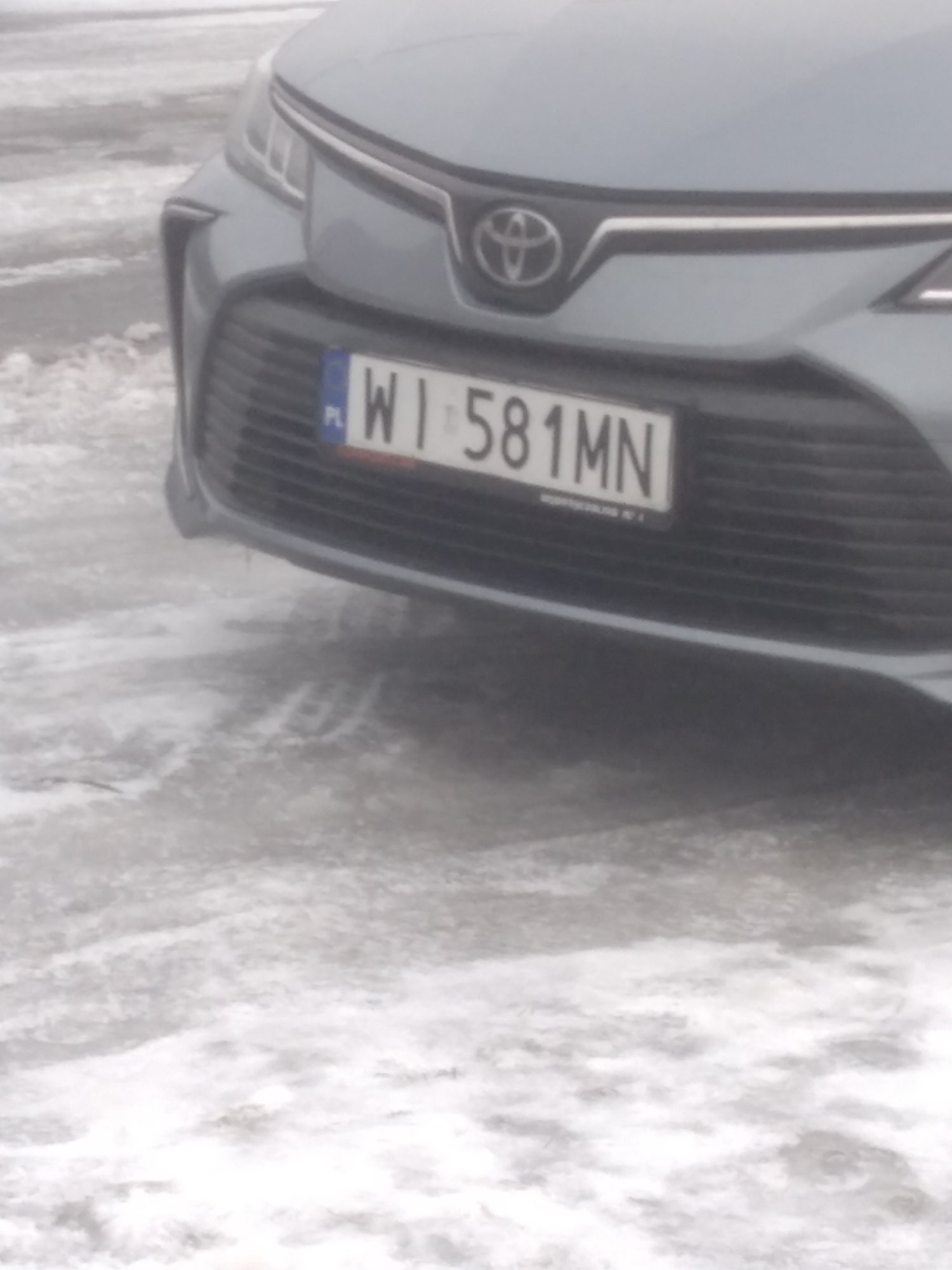 Numer rejestracyjny WI 581MN posiada TOYOTA TOYOTA COROLLA - WI581MN