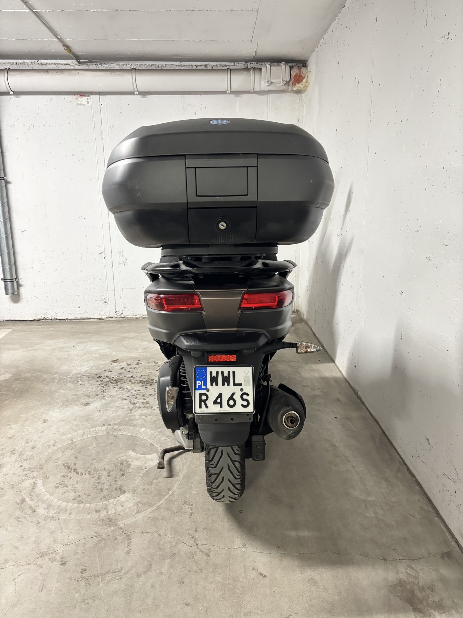 Numer rejestracyjny WWL R46S posiada PIAGGIO / VESPA Trzykołowce MP 3 300 YOUrban Sport LT - WWLR46S