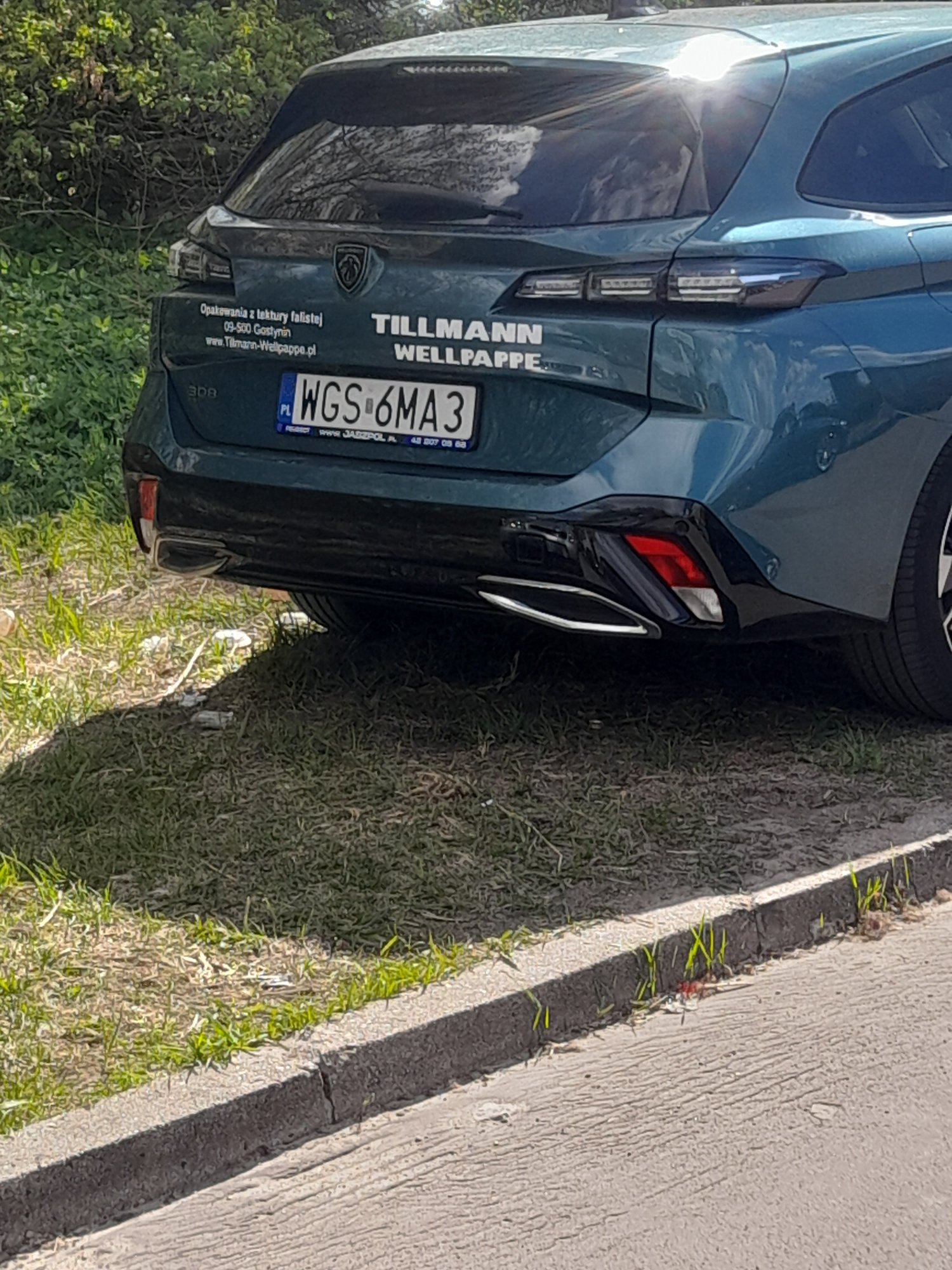 Le numéro d’enregistrement WGS 6MA3 a PEUGEOT 308 SW III MR`21 E6d/e Active Pack S&S EAT - WGS6MA3