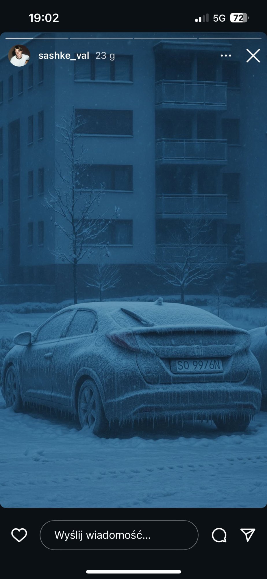 Numer rejestracyjny SO 9976N posiada HONDA CIVIC 5DR - SO9976N