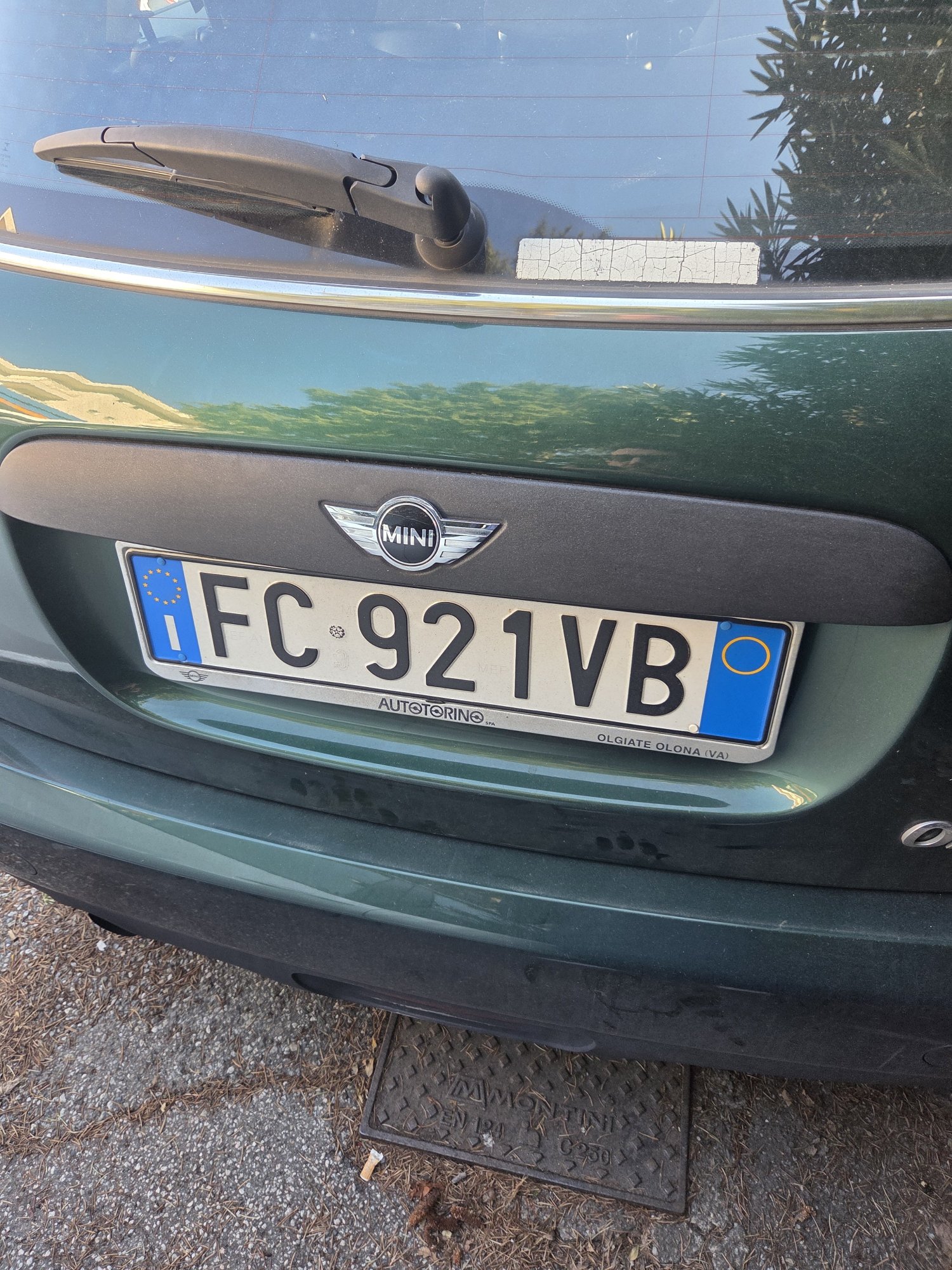 Numer rejestracyjny FC921VB posiada MINI Mini 5P