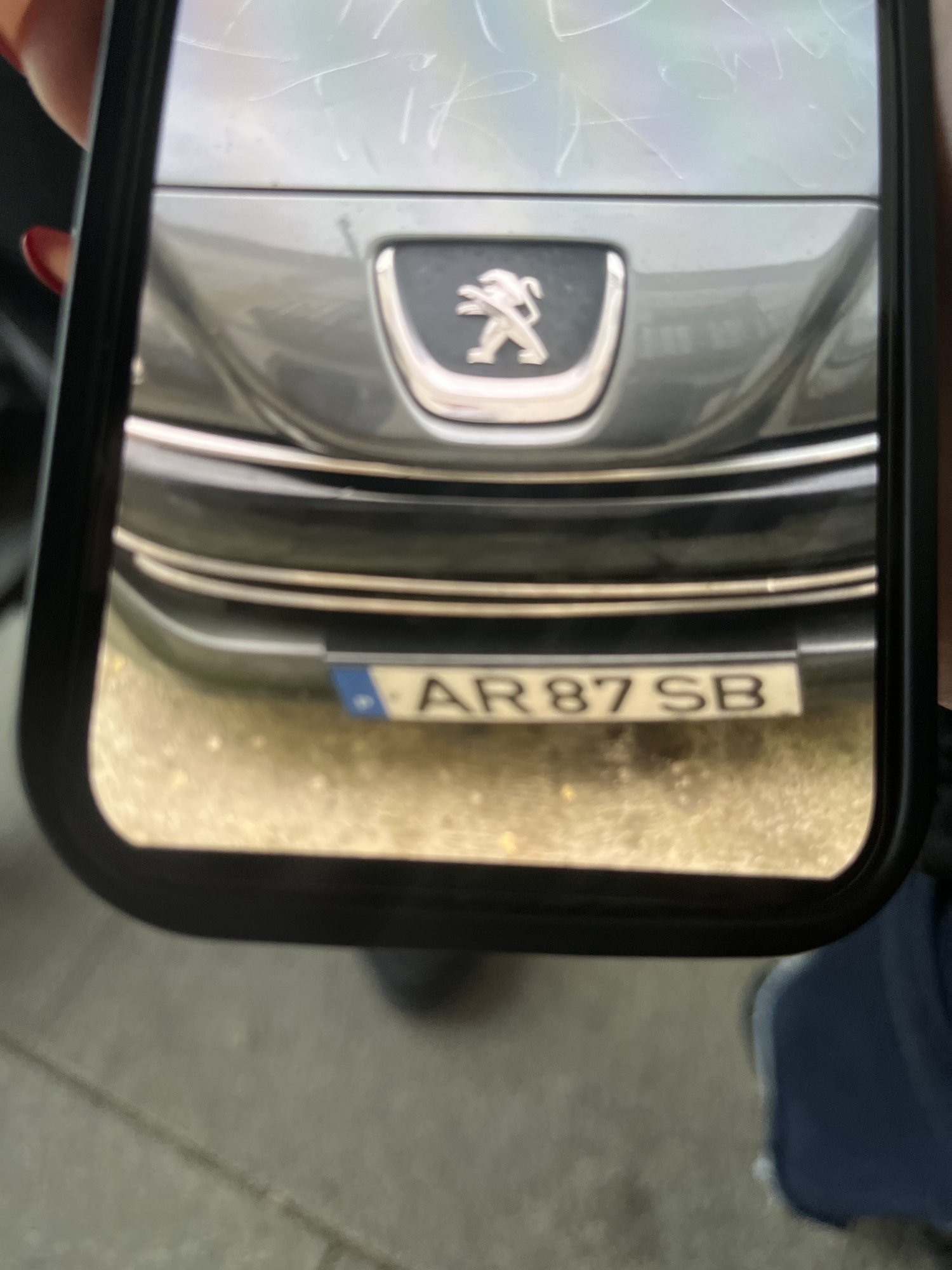 Numer rejestracyjny AR87SB posiada Peugeot 